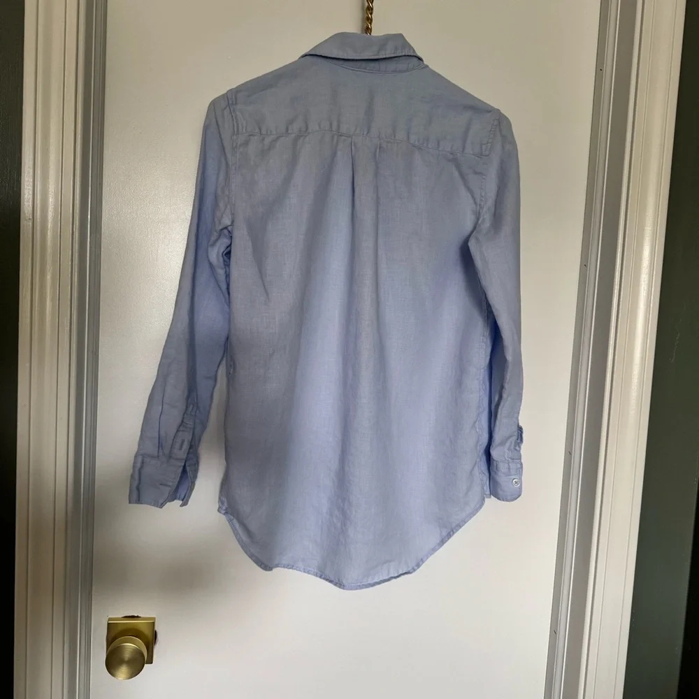 Quince 100% European Linen Long Sleeve Shirt - Picture 4 of 4